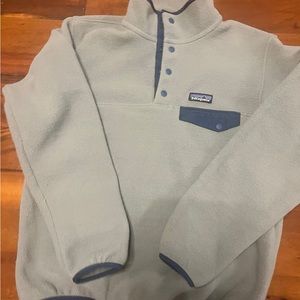 Patagonia Synchilla snap T fleece pullover women’s small